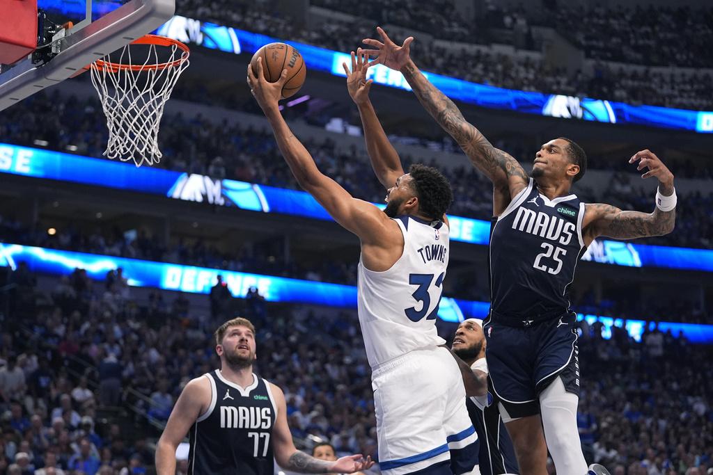 獨行俠第3場贏木狼116:107。(美聯社)