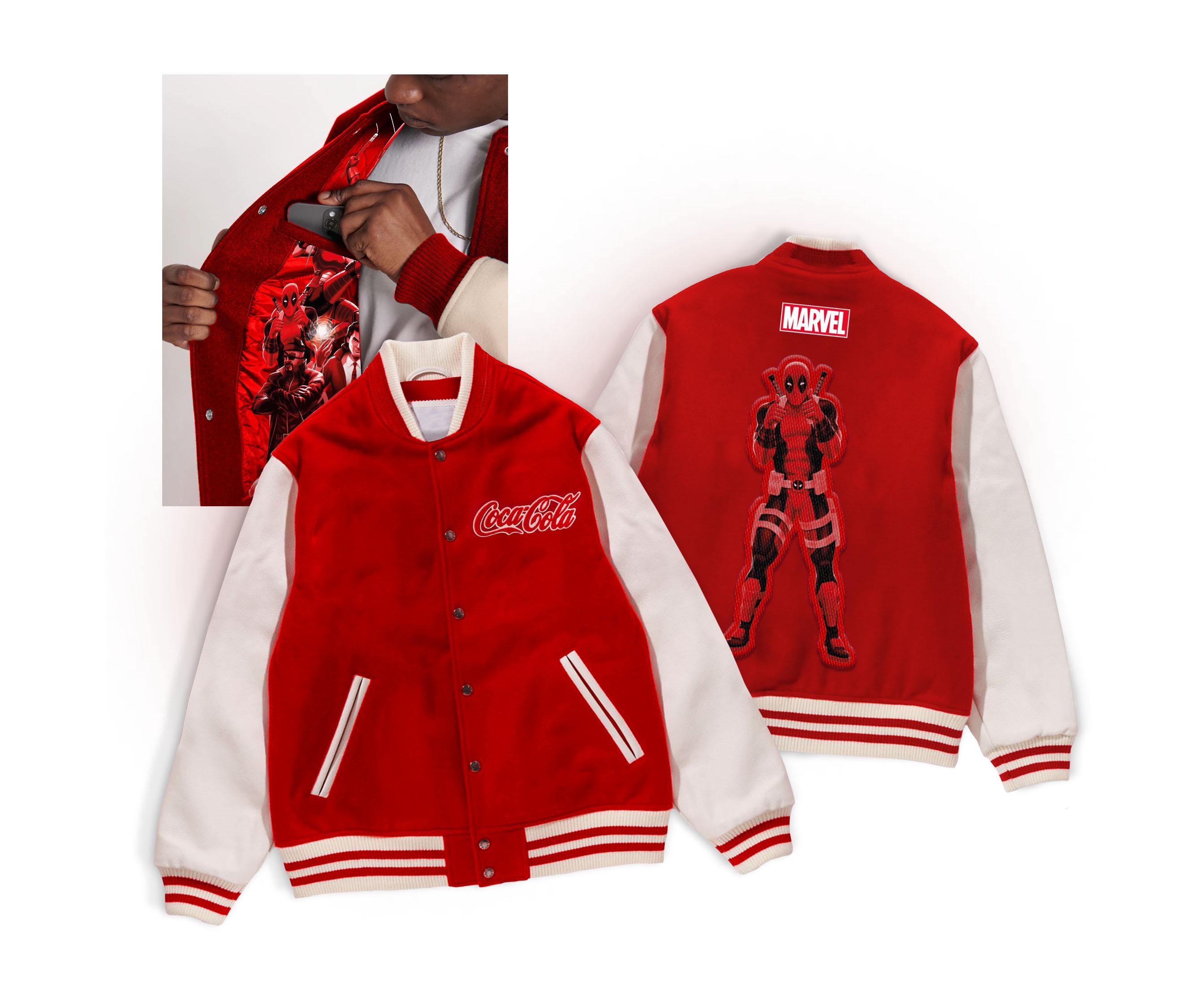 Marvel 聯乘別注版棒球外套(款式/尺碼隨機)