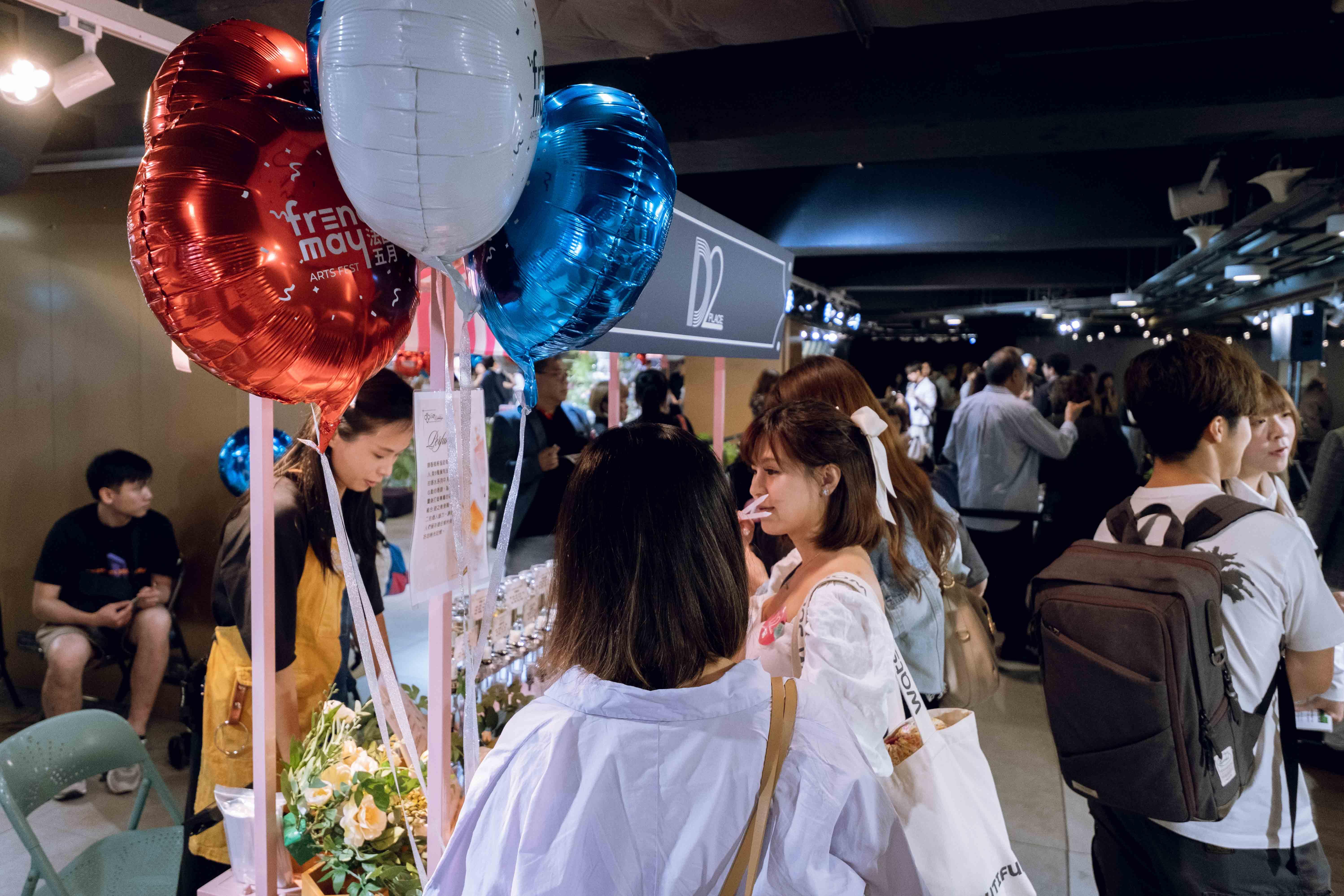 3天活動吸引不少市民無懼風雨前往。