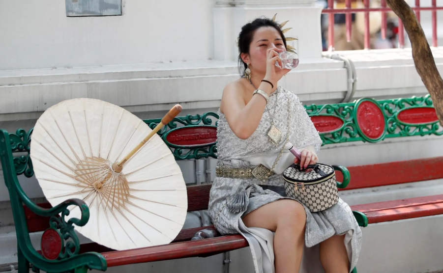 泰國今年熱浪不斷(網上圖片)