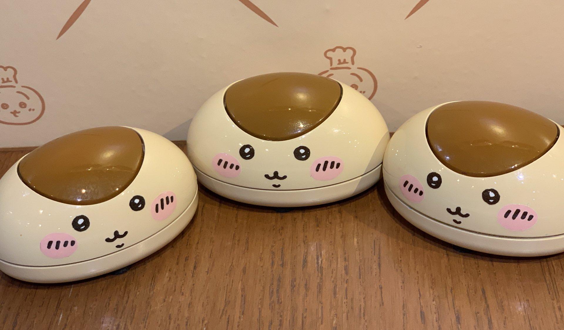 餐廳內的點餐鐘設計成栗子饅頭前輩的造型,非常可愛!