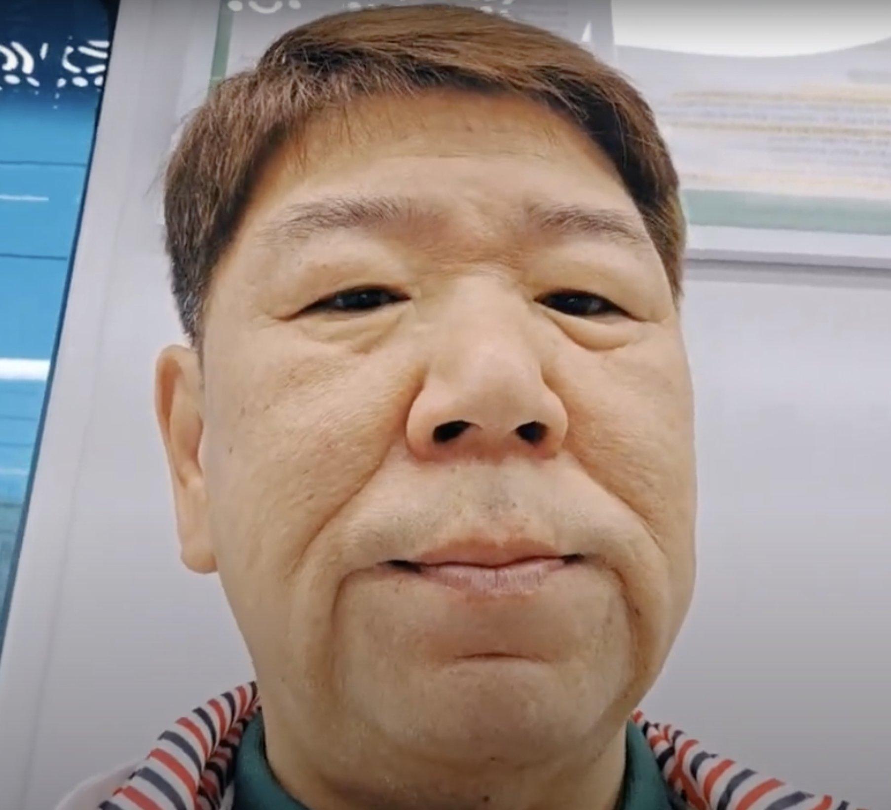 遇害的YouTuber「B」。(X)