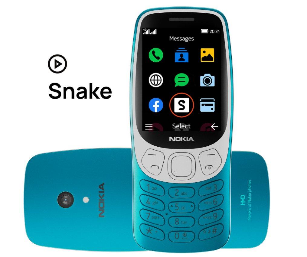 Nokia 3210復刻版支援 4G 連線,但並非智能手機。