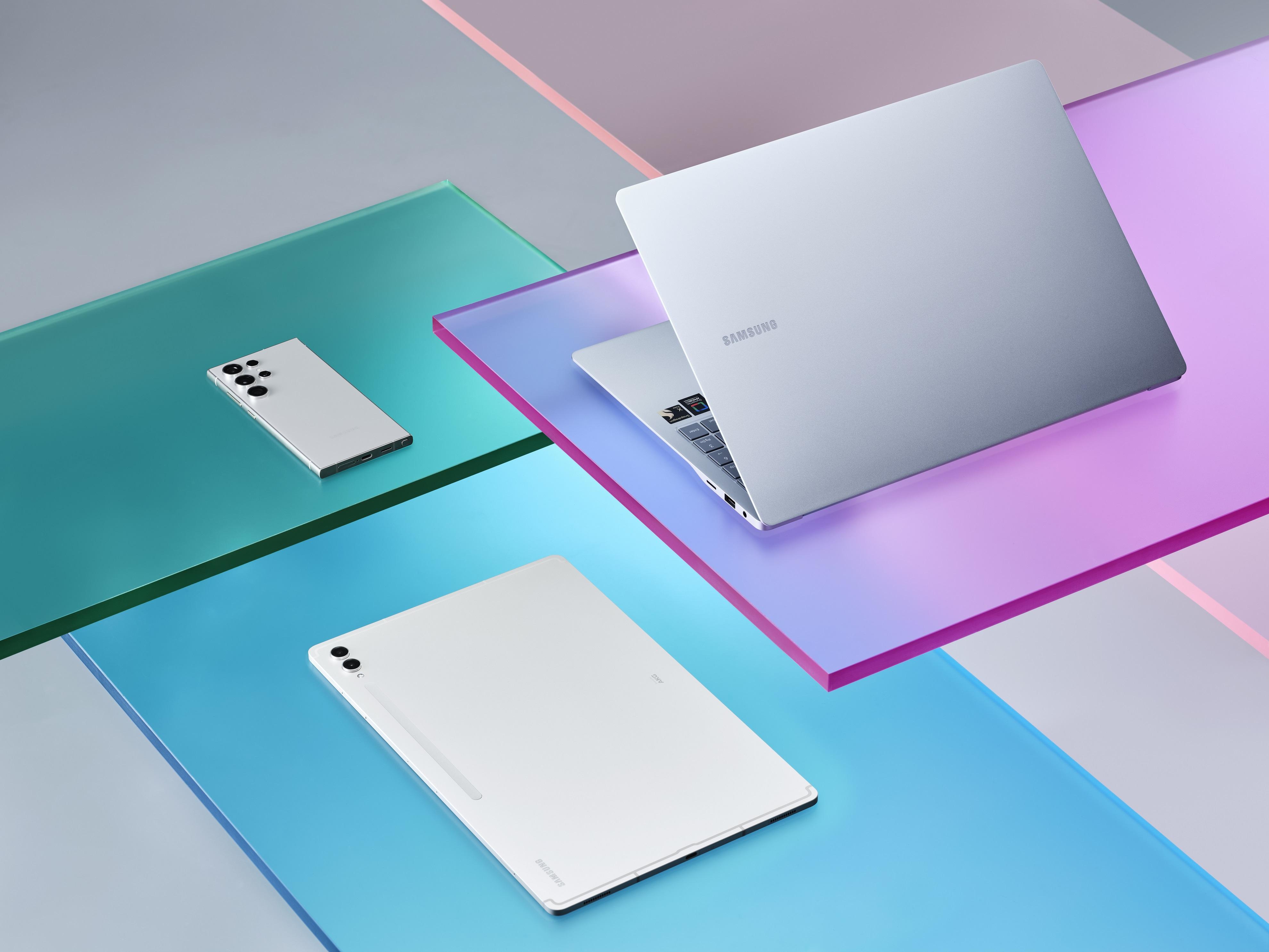 Galaxy Book4 Edge可與流動裝置連接協作。