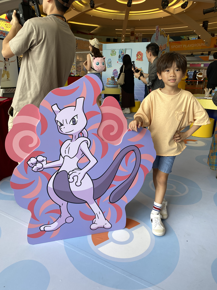1米高的巨大Pokémon立體砌圖,登陸愉景新城L1展覽區。