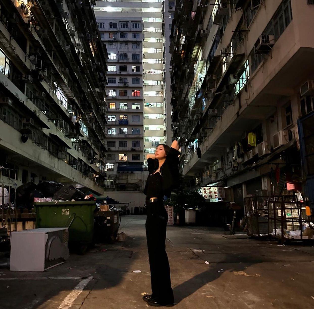 26歲混血美女Lauren Tsai日前低調來港亦被fans認出。