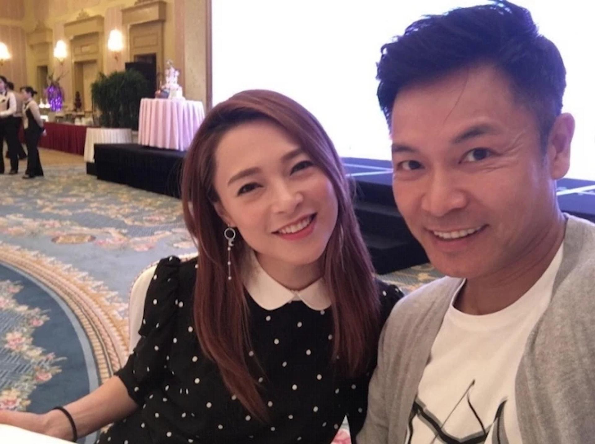 郭晉安與歐倩怡在社交平台宣布結束18年婚姻。