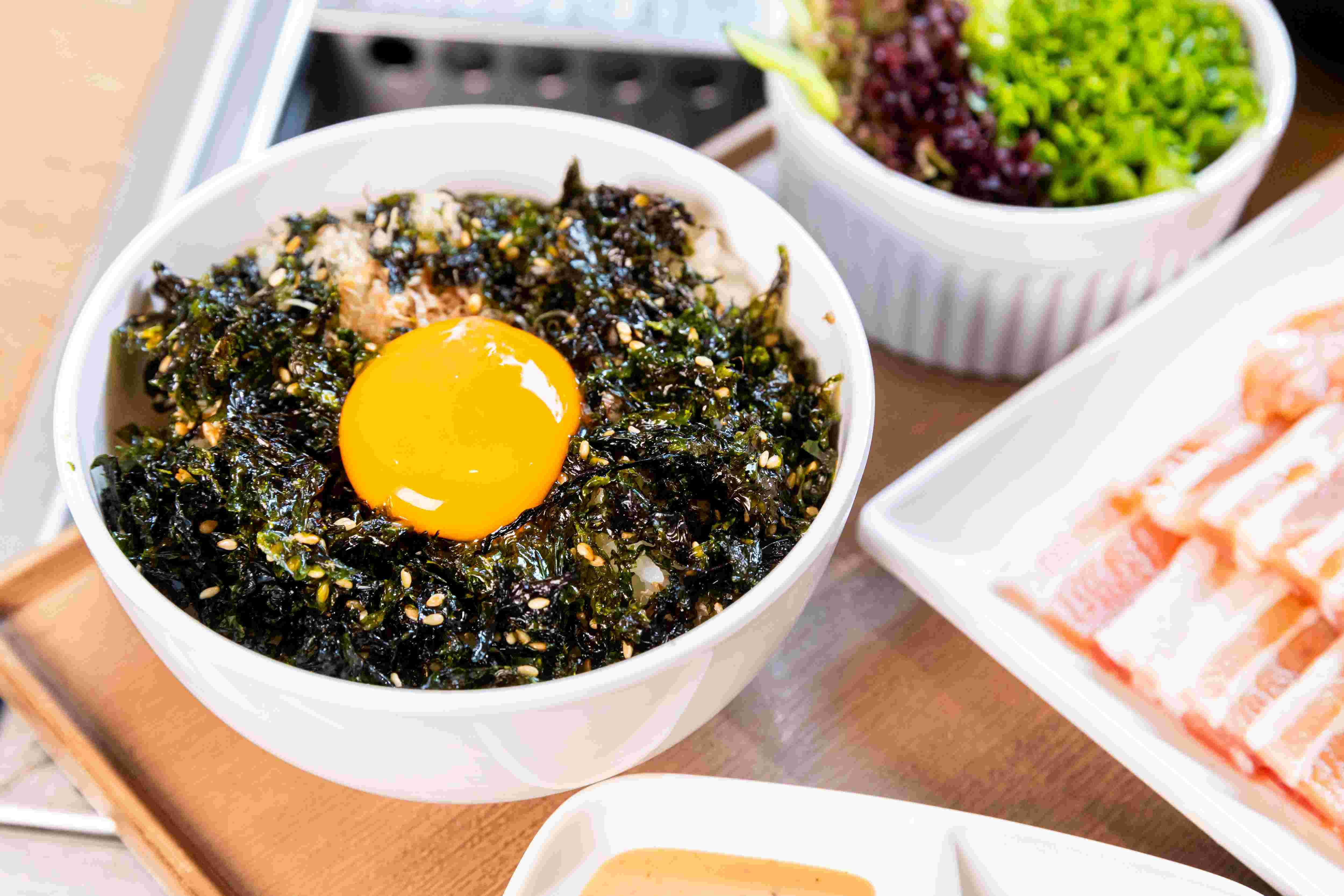 木魚絲紫菜生蛋飯