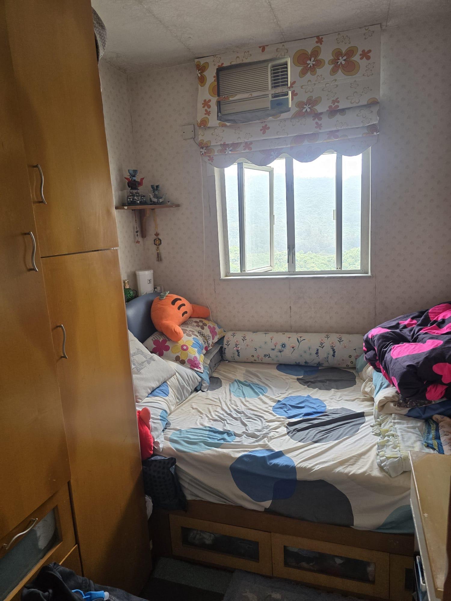 單位其中一個睡房望全山景,十分清靜開揚。(代理提供)