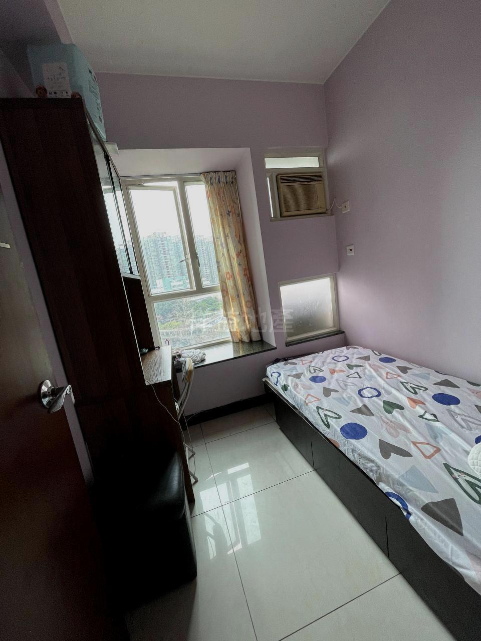 單位為兩房設計,睡房面積方正實用,窗大且採光度高,感覺舒服。(代理提供)