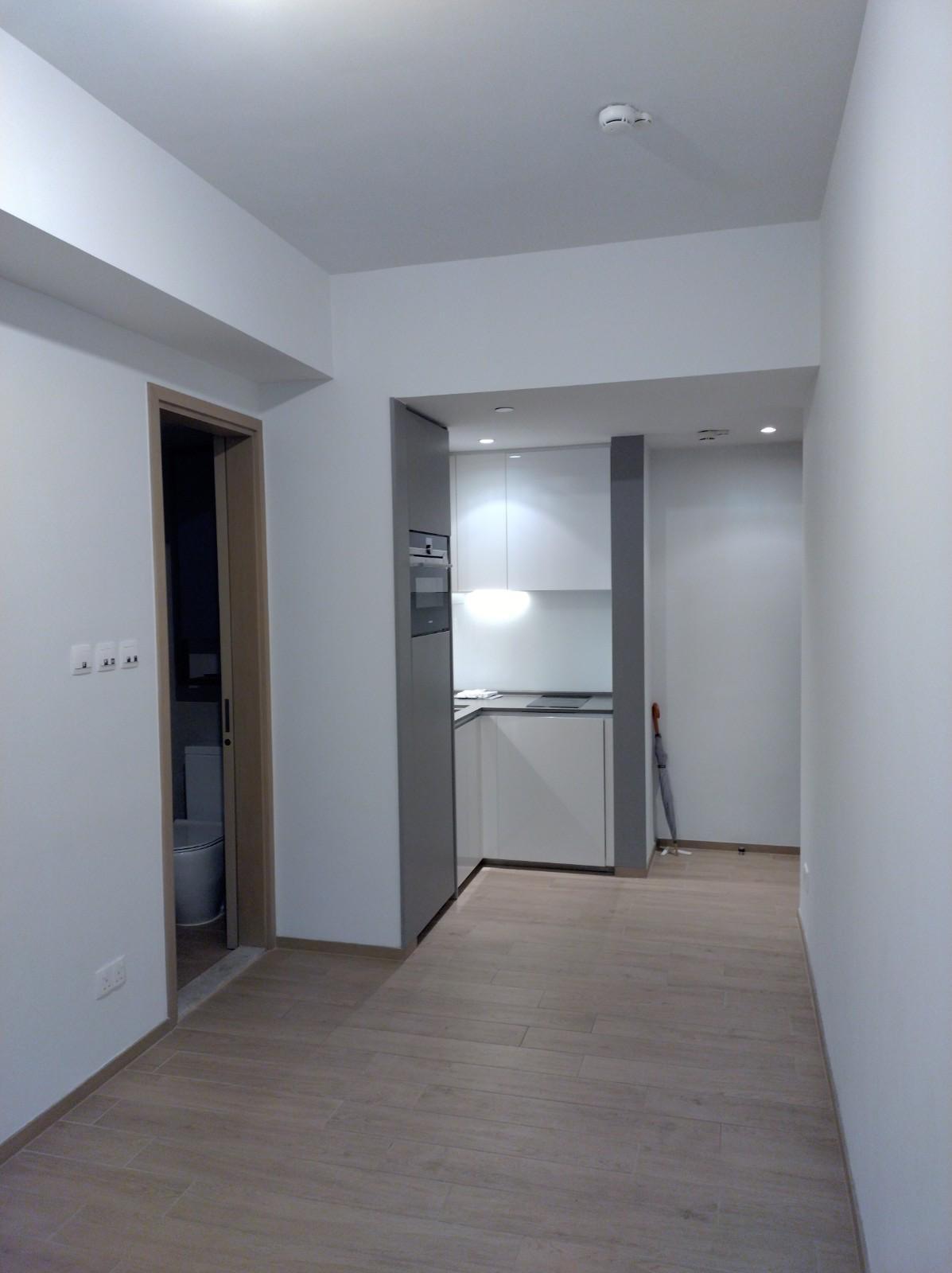 租出的LP6一房單位為一房連開放式廚房間隔。(代理提供)