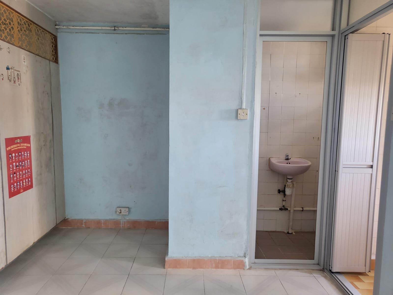 單位裝修頗舊,新買家需要大肆翻新。(代理提供)