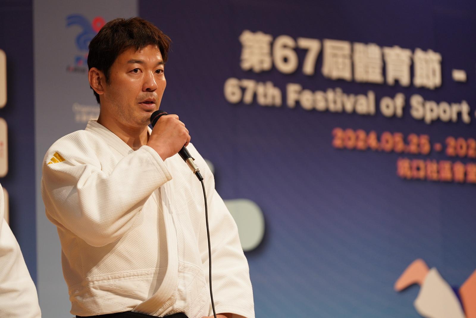 柔道歡樂日|奧運金牌得主瀧本誠出席示範 與香港運動員分享心得
