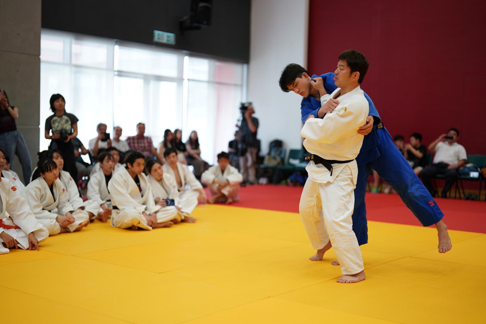 柔道歡樂日|奧運金牌得主瀧本誠出席示範 與香港運動員分享心得