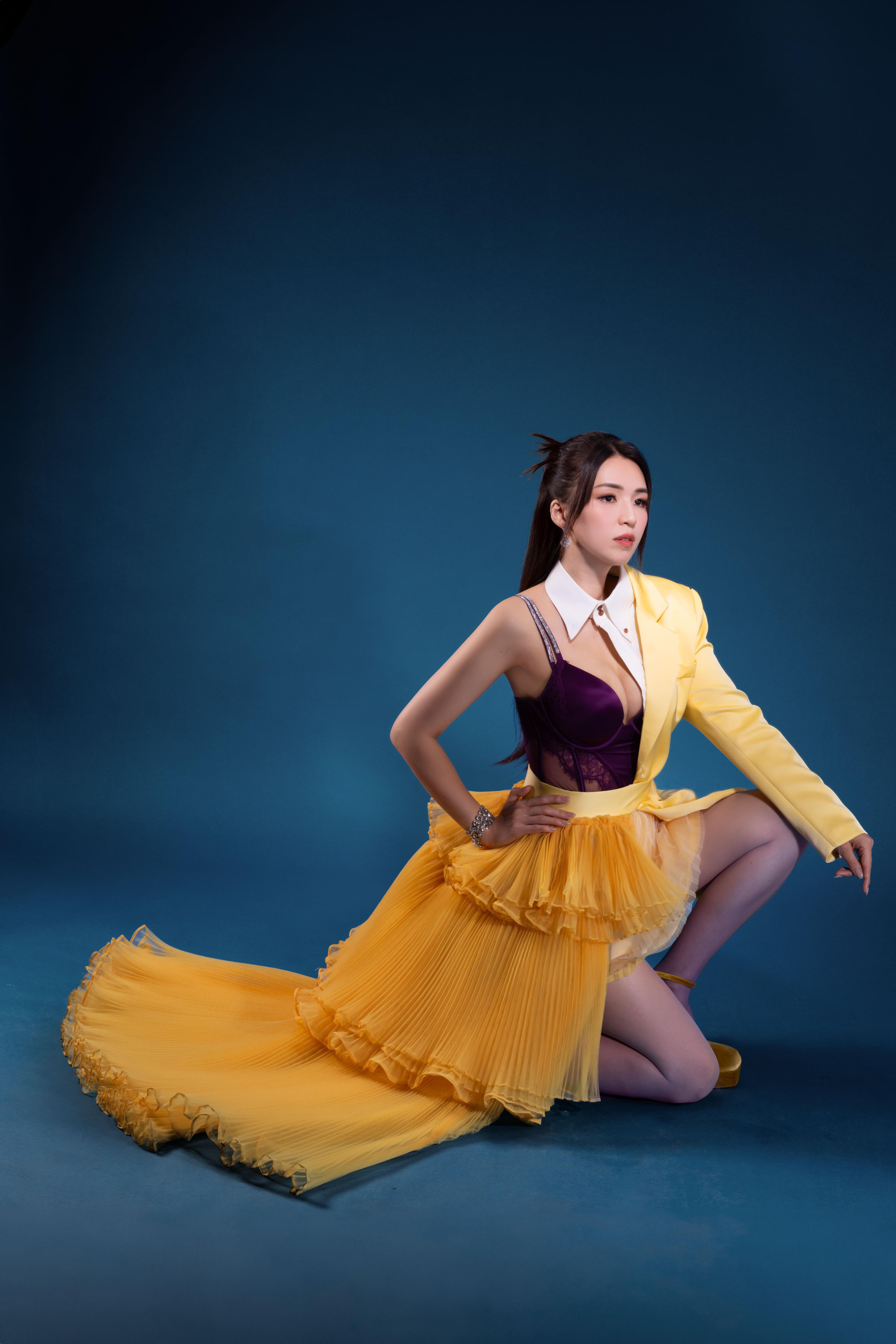 孫慧雪已七年連任美胸公司代言人。