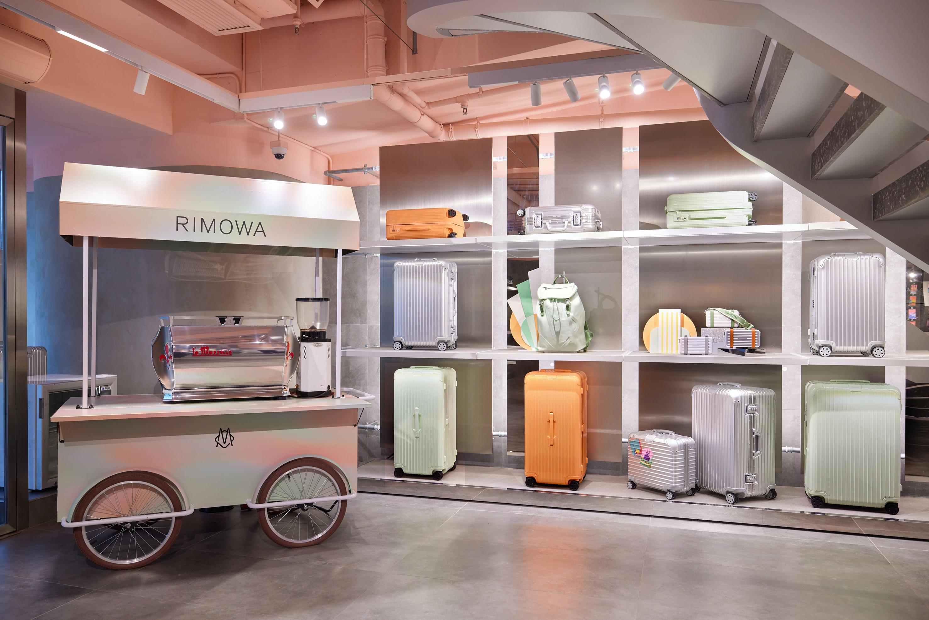 RIMOWA期間限定咖啡站