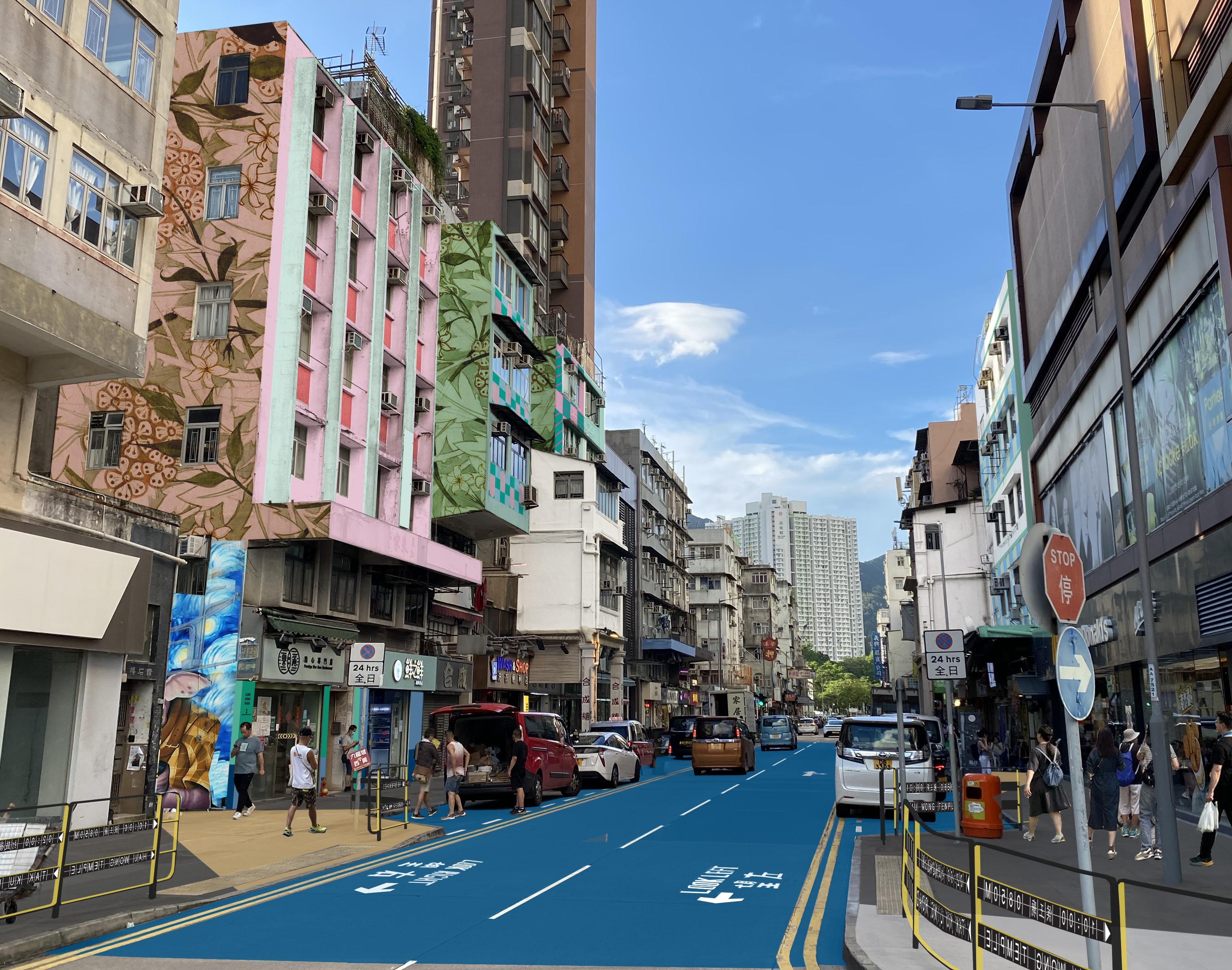 市建局冀把「龍城」打造成型格社區。