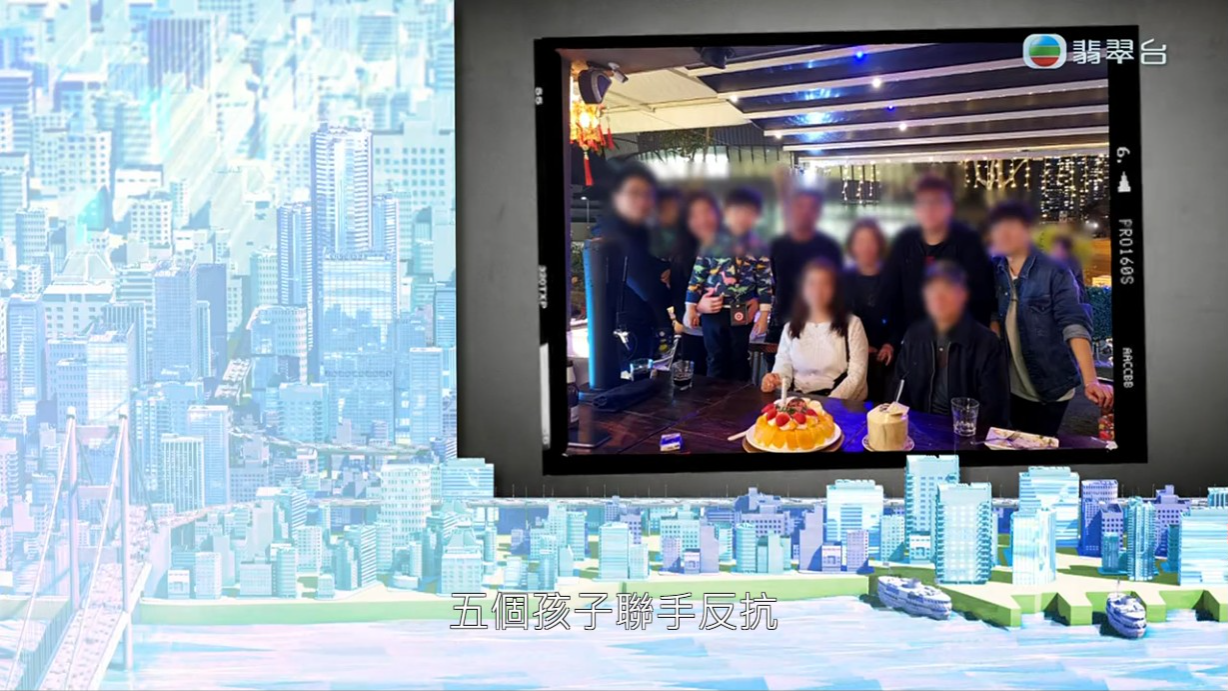 《東張西望》播出何伯訪問預告。