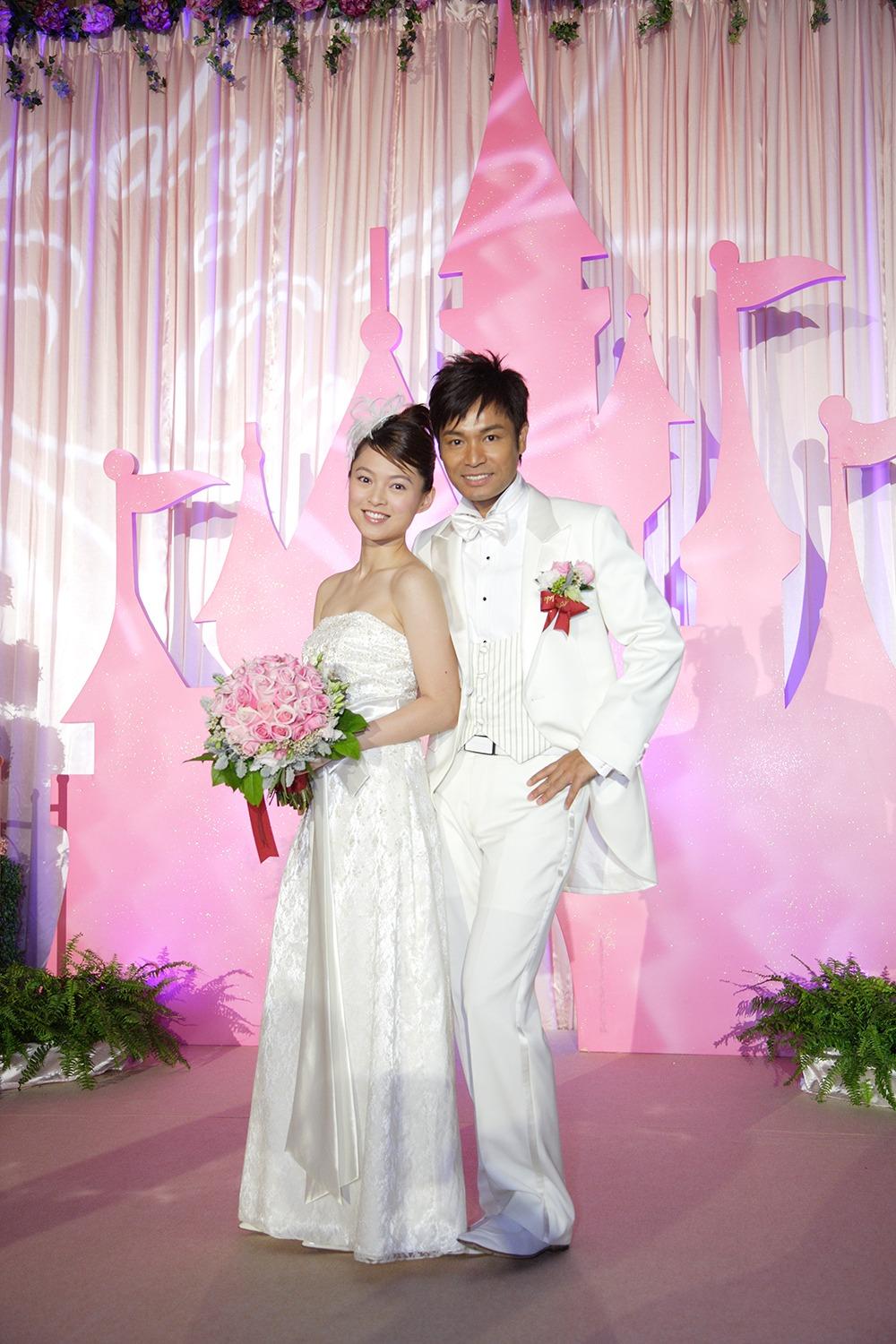 郭晉安與歐倩怡於2006年在香港迪士尼舉行婚禮。