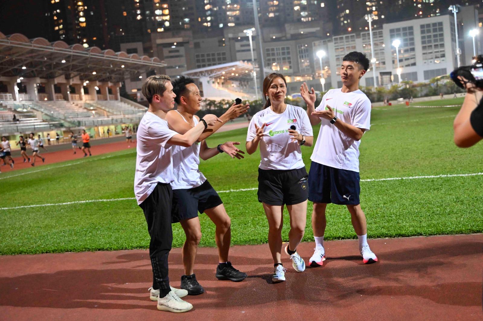 趙詠賢指要讓運動融入生活「其實唔難」。