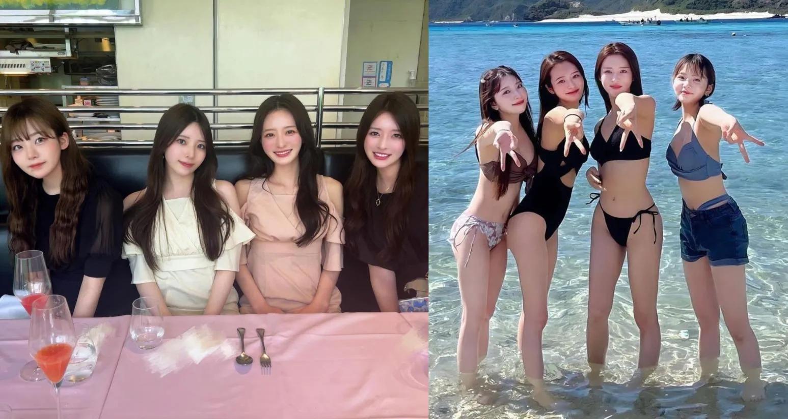 四姊妹都是選美比賽的常勝軍