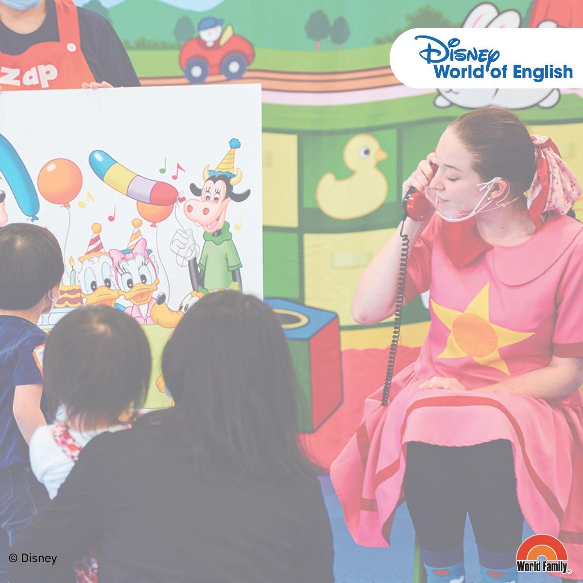 【繪本分享會】「迪士尼美語世界」趣味互動Story Telling