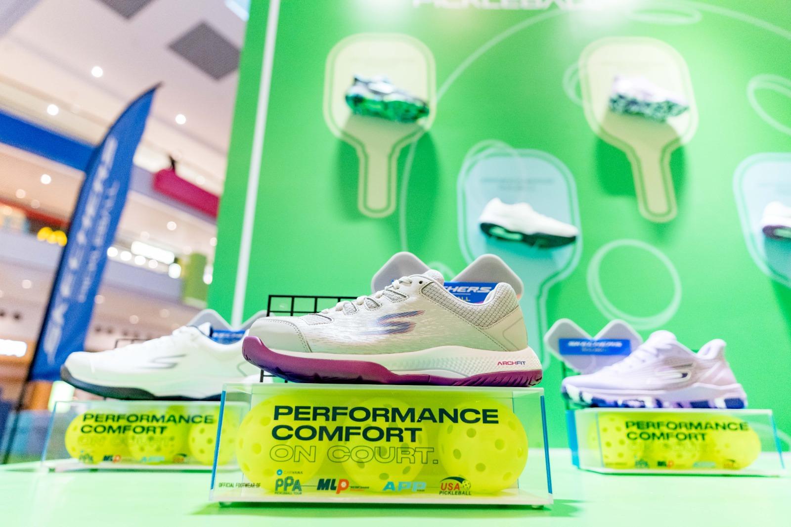 SKECHERS於今日至5月26日及6月1至2日,一連兩個周末假荃灣D·PARK設置「SKECHERS匹克球體驗區」