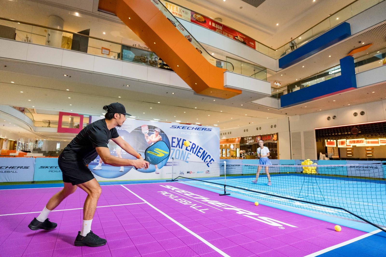 SKECHERS匹克球體驗區是周末好去處