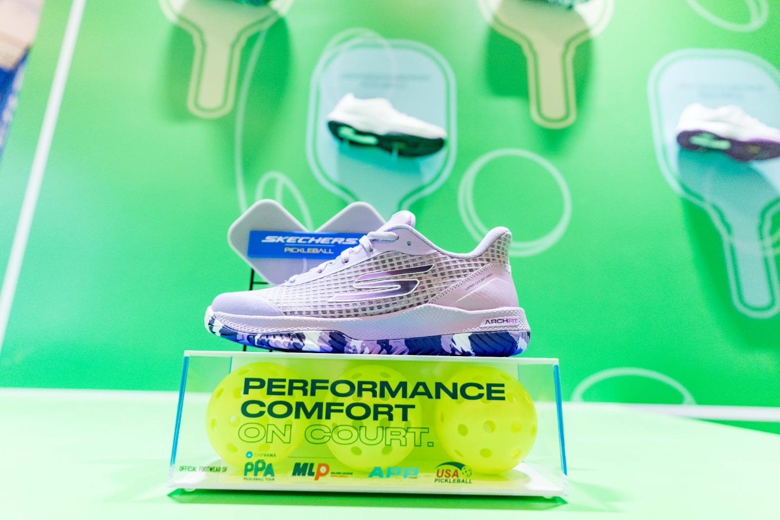 SKECHERS於今日至5月26日及6月1至2日,一連兩個周末假荃灣D·PARK設置「SKECHERS匹克球體驗區」