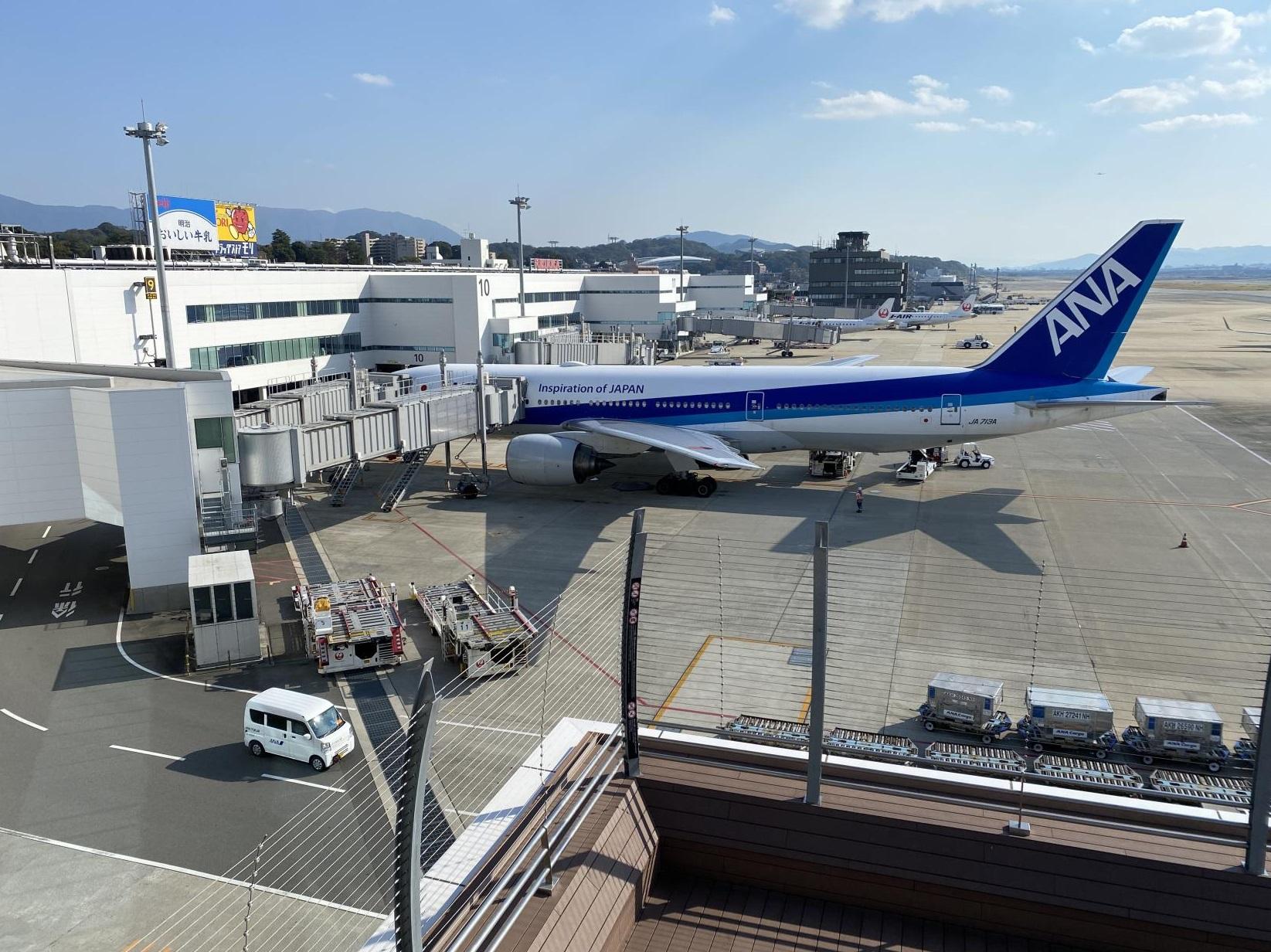 福岡機場停機坪。(互聯網)