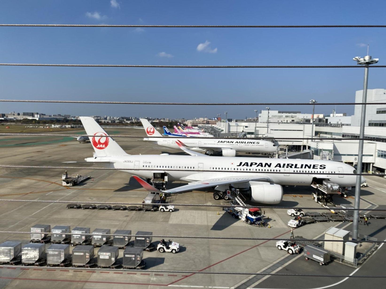 福岡機場停機坪。(互聯網)