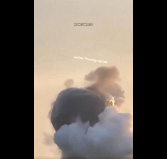 熱氣球大爆炸。(互聯網)