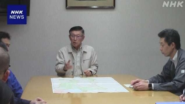 秋田縣政府和警方召開緊急對策會議。(互聯網)