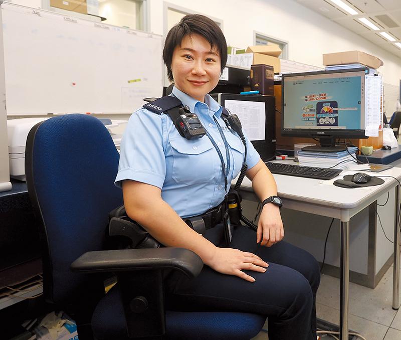 王碩兩度投考警察終成功。