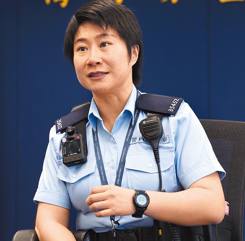 王碩兩度投考警察終成功。