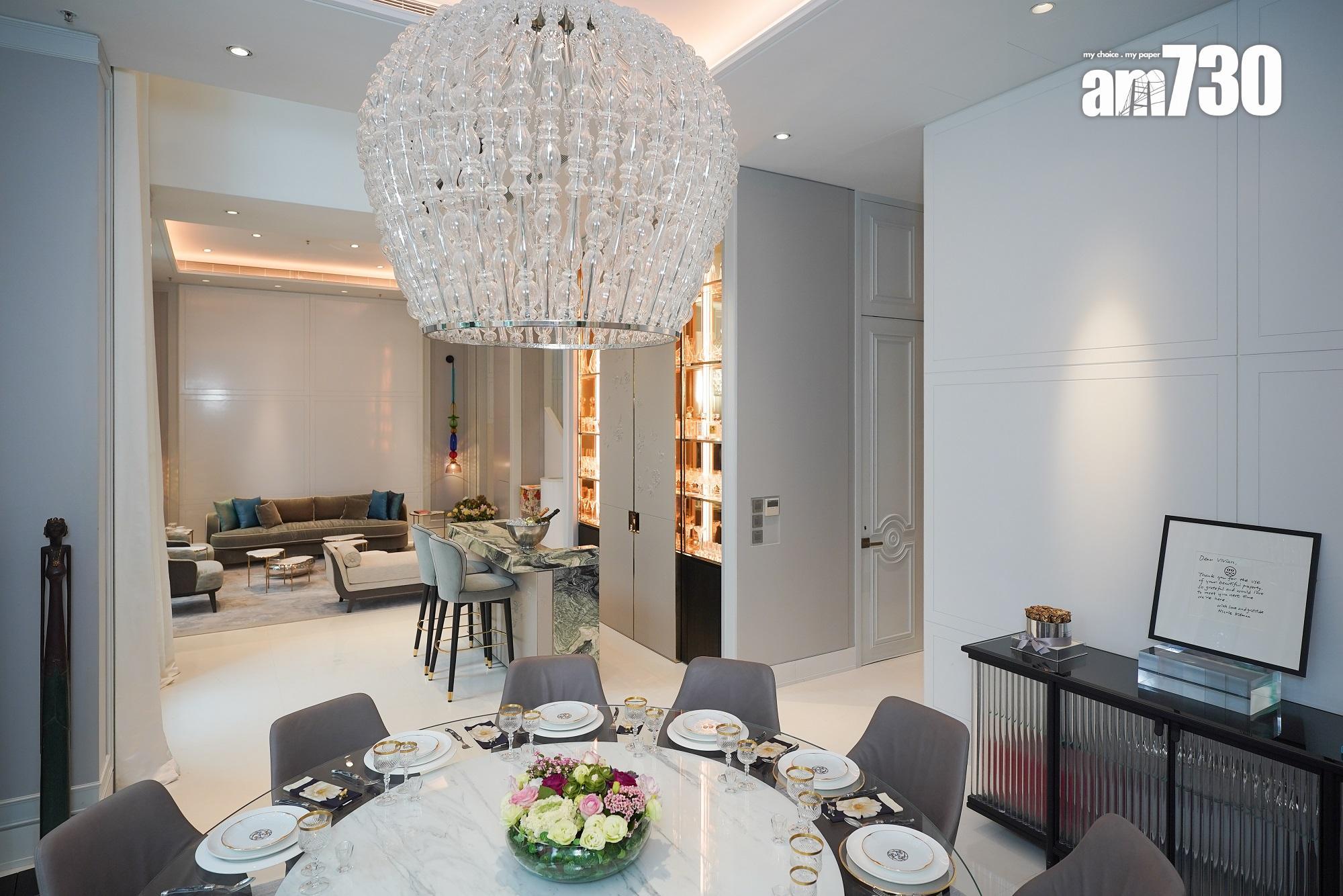 1號屋「Carlye」實用面積4,740方呎,屬4幢洋房中面積最大。(資料圖片)