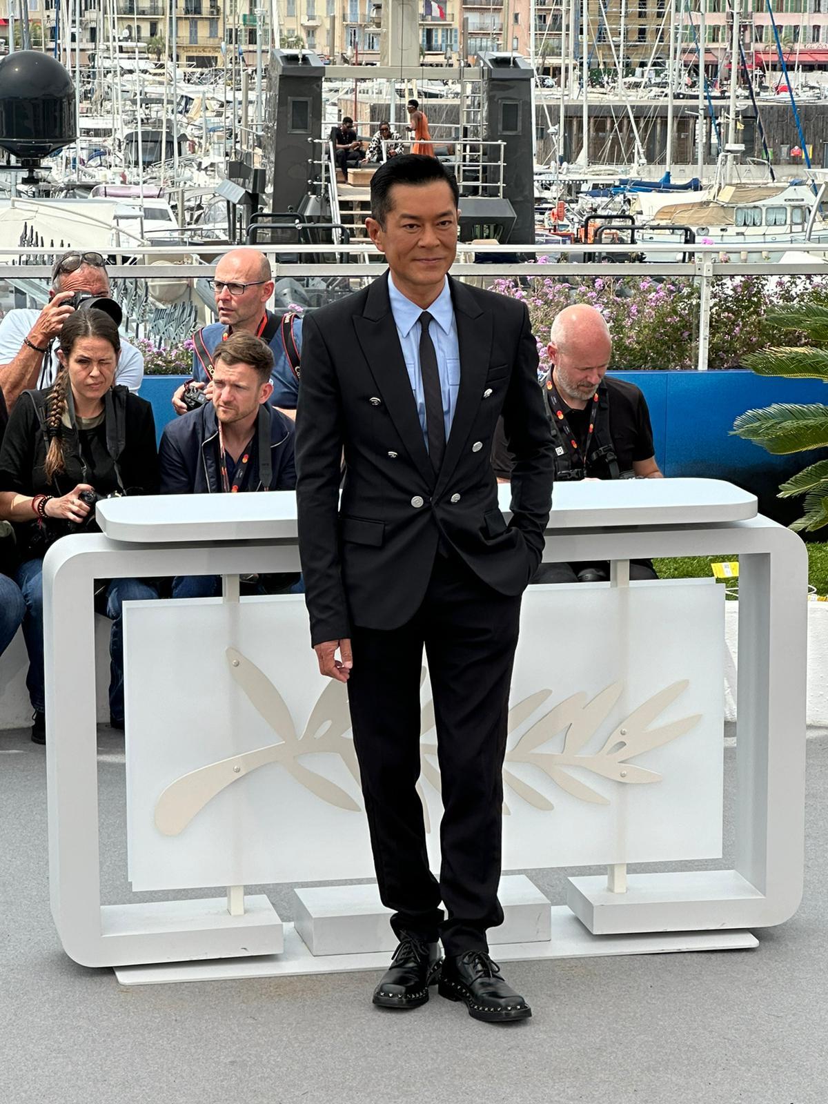 《九龍城寨之圍城》入圍第77屆康城影展「午夜展映單元」,古天樂現身康城影展。