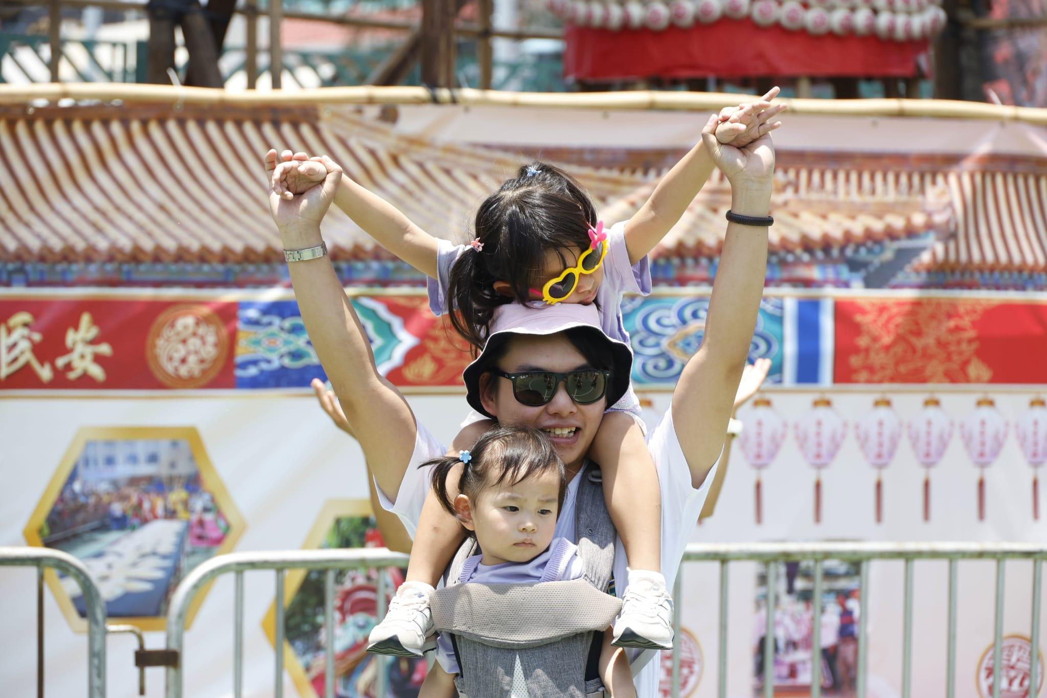 長洲太平清醮。(林俊源攝)