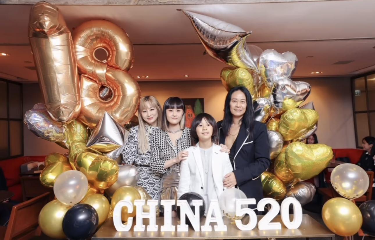 蔡一智女兒18歲生日。