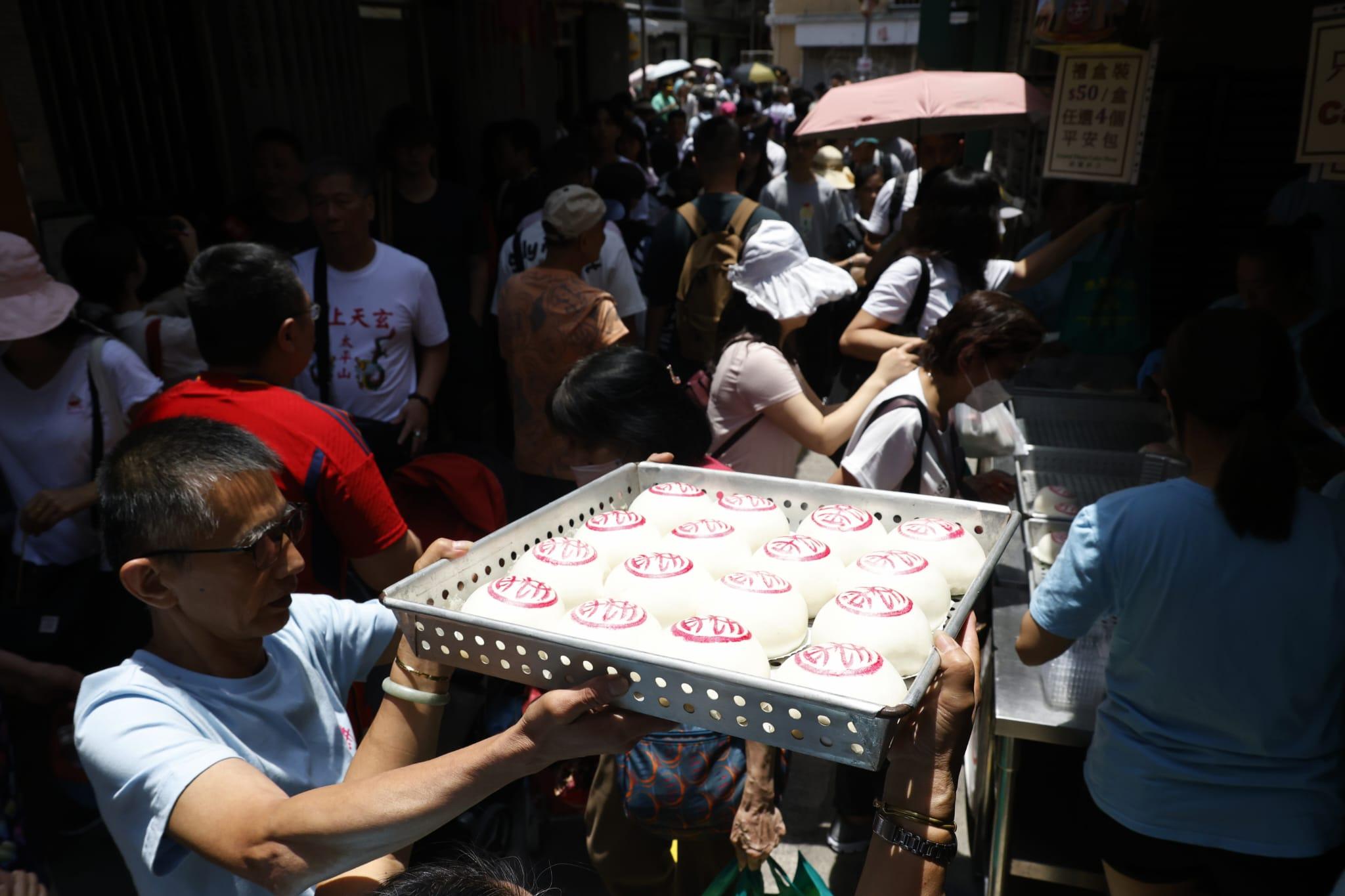 長洲太平清醮。(林俊源攝)