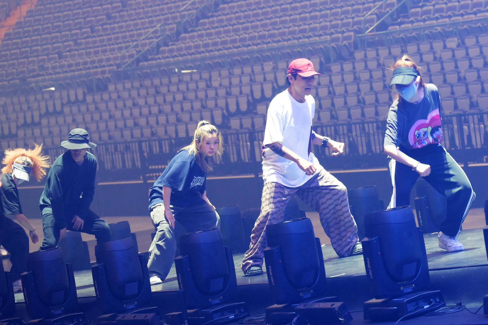 杜德偉連日來落力綵排。