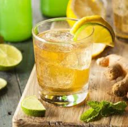 薑汁汽水(ginger ale)是飛機上最受歡迎的飲料之一。(互聯網)