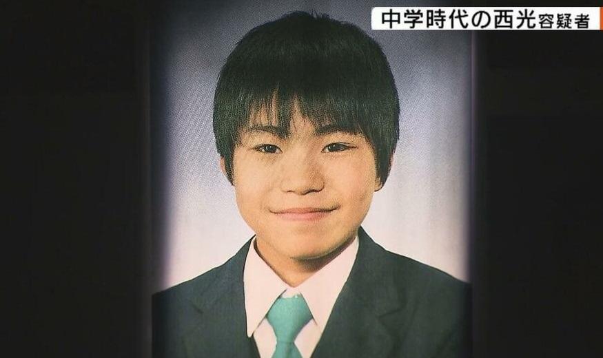 西光勝中學時照片。(互聯網)