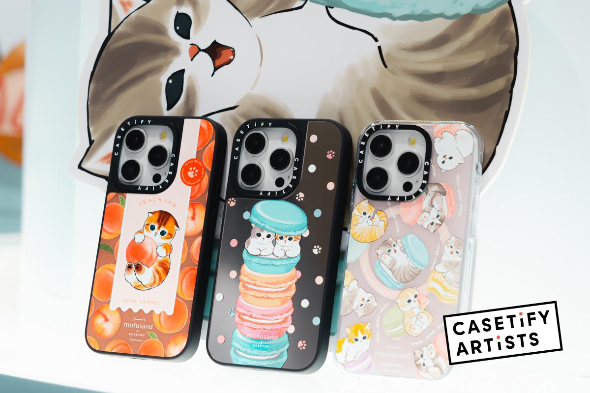 CASETiFY X Mofusand特別版手機殼款式只於門市有售。