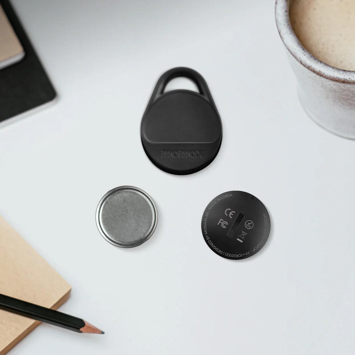 Pinpop Lite Find My使用CR2032電池,可隨時換電。