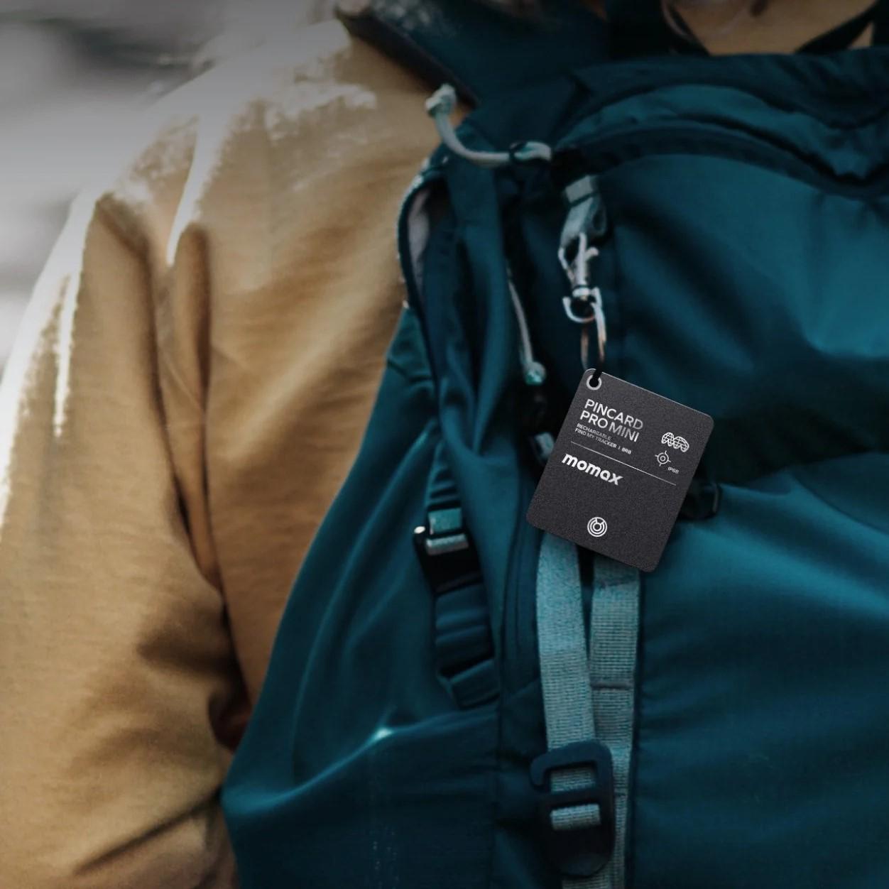 PinCard Pro Mini全球定位器以卡片外形,輕巧纖薄。