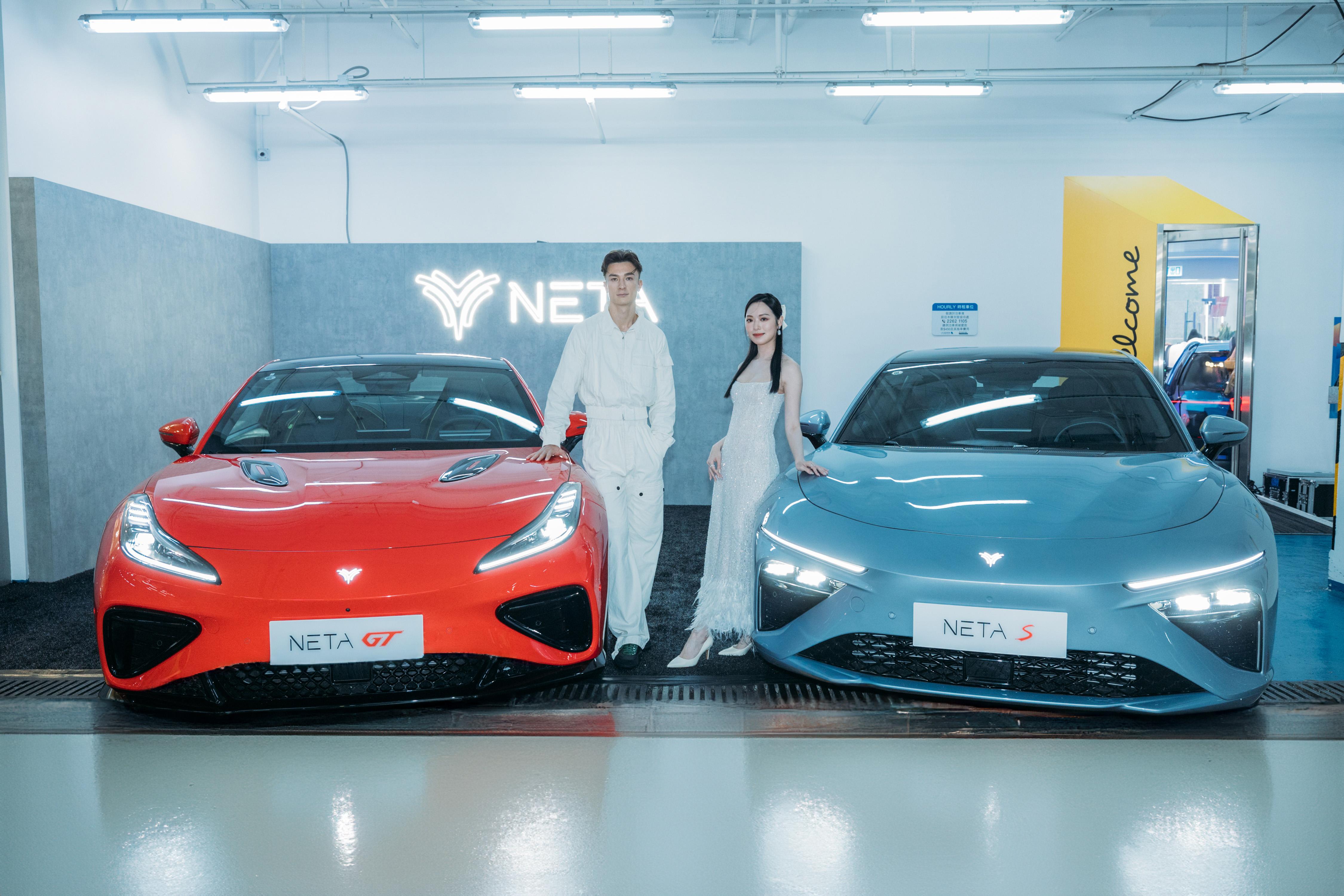 電動車|NETA S及NETA GT雖然未正式開售,但在車展及陳列室都有展出。