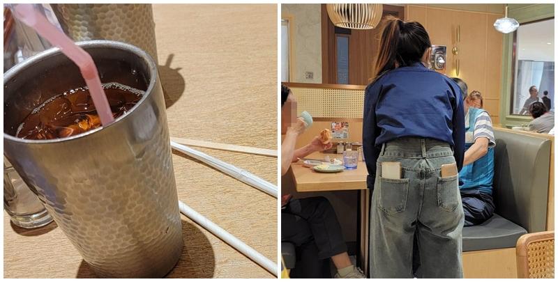 該名食客表示本月10日到將軍澳日出康城一間泰國餐廳吃午餐,其間點了凍檸茶,店方提供紙飲筒,他隨即換上自備的膠飲筒,惟有一名女侍應隨即上前,表示不能使用膠飲管。事主聽後大怒反斥,「乜X嘢唔得啊?邊X度唔畀啊?」(422「齊走塑」環保消息關注組 FB)