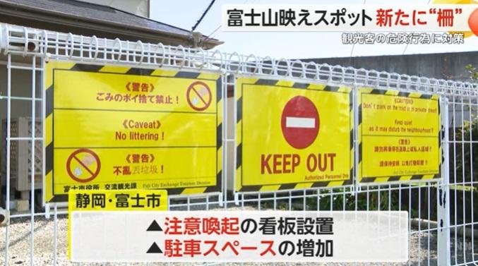 各款提醒遊客的告示牌。(互聯網)