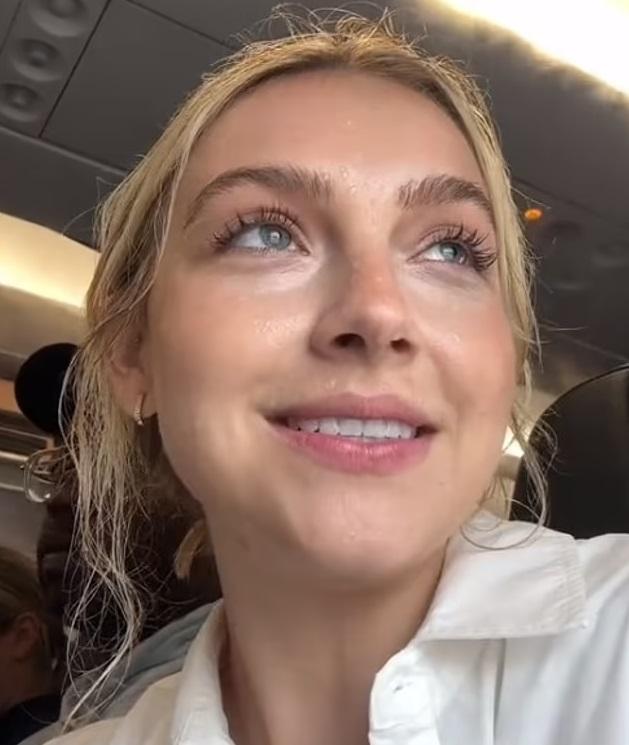 戈華爾蒂頭髮濕透,臉部可見水珠。(互聯網)